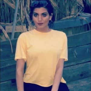 Brandy Melville Honey shirt🍯A